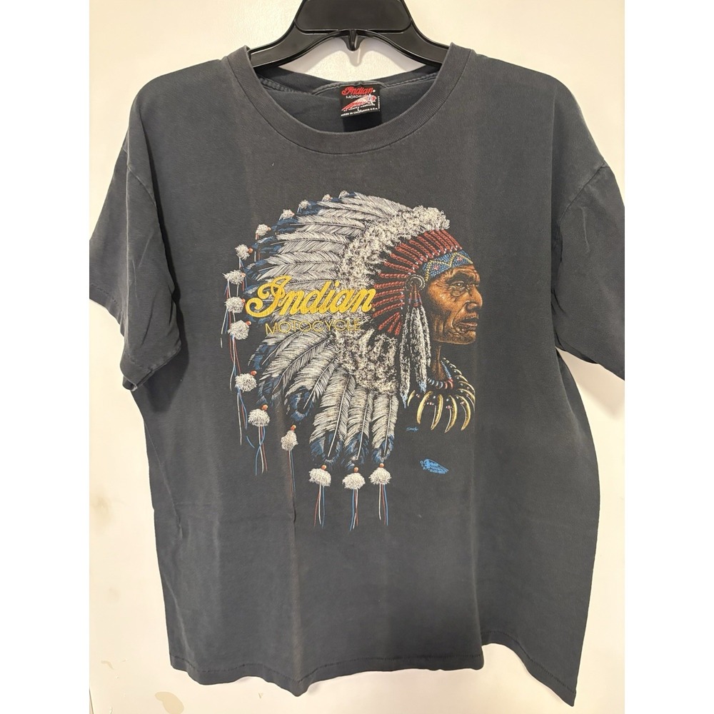 Vintage Indian Motorcycles Easy Riders T‑Shirt L Faded
